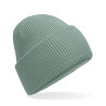 Winter hat - MOD. B385R:Dusty Green, 100% polyester (Ash, Granite, Cloud Grey, One Size